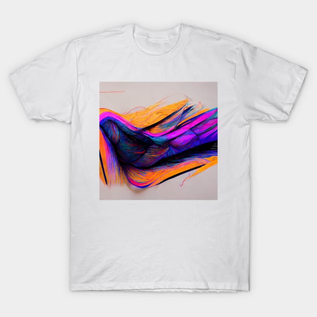 Minimal Abstract Lines #3 T-Shirt by endage